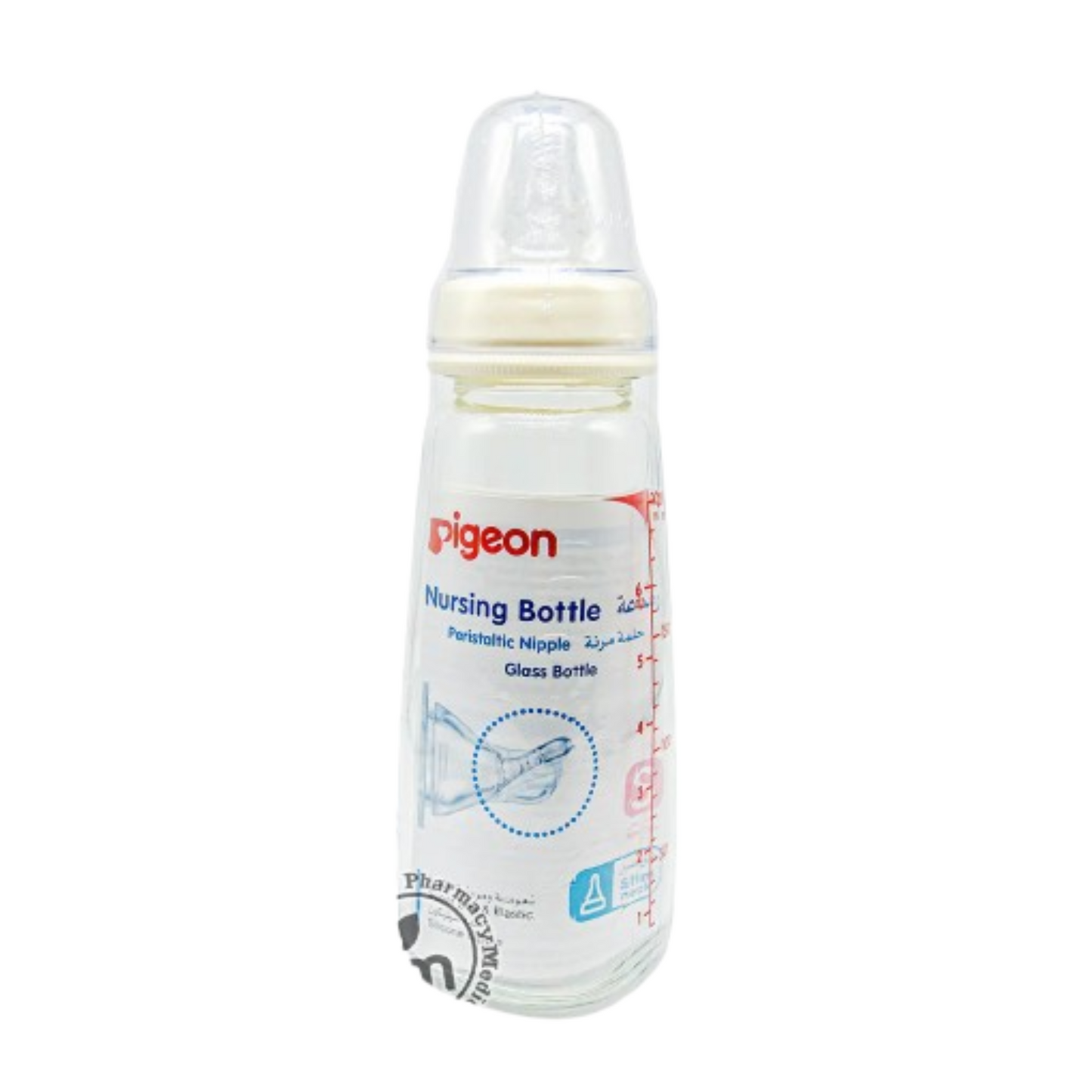 رضاعة بيجون زجاجية للأطفال من سن 6 إلى 12 شهرًا 200 مل 00281