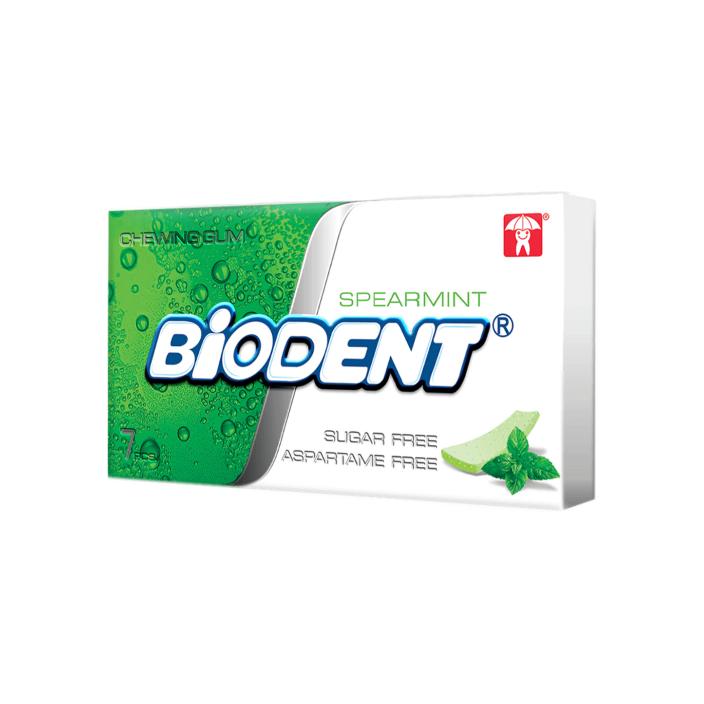 Biodent 7 pcs chewing gum spearmint
