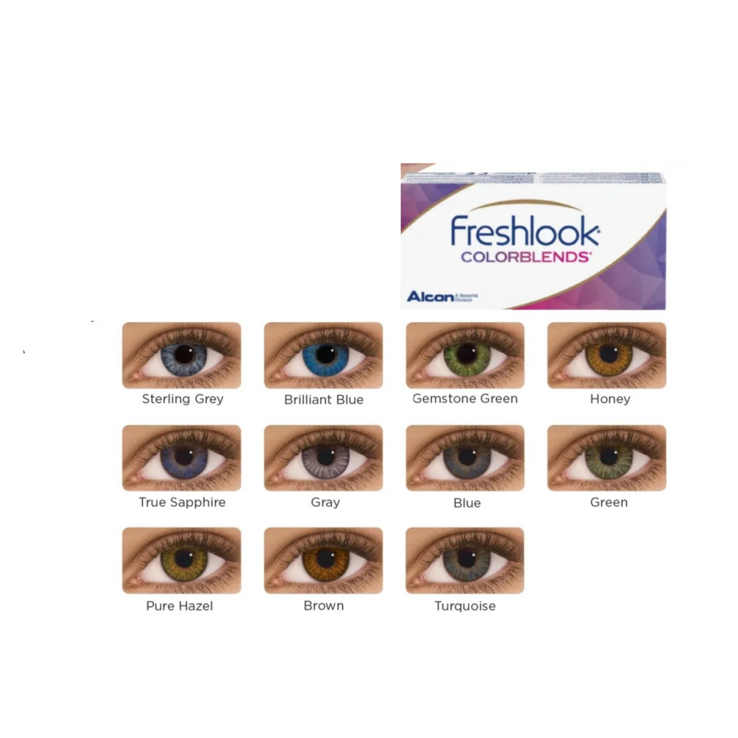 FRESHLOOK MONTHLY COLORBLENDS (HONEY)