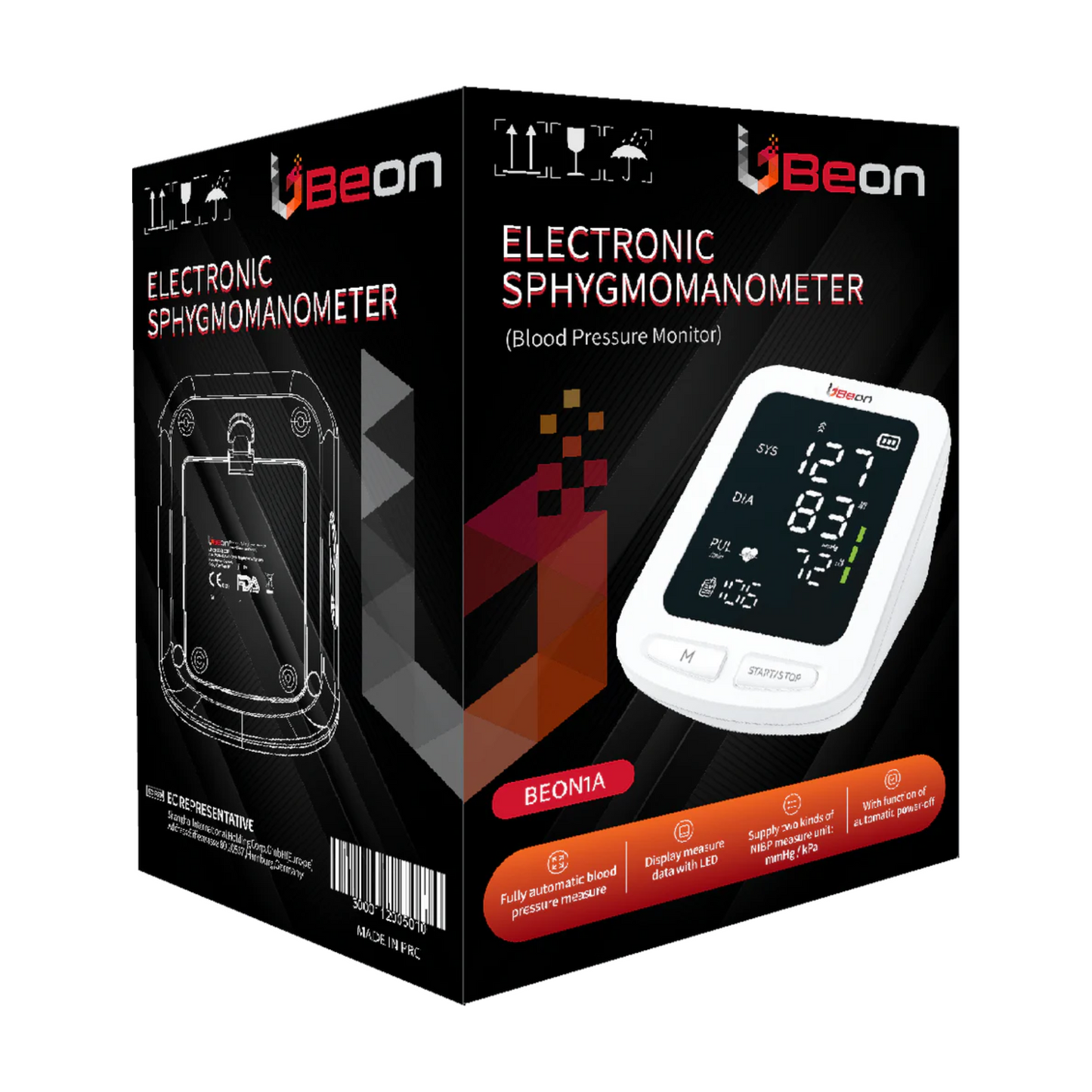 جهاز قياس ضغط الدم BEON BEON1A من الذراع