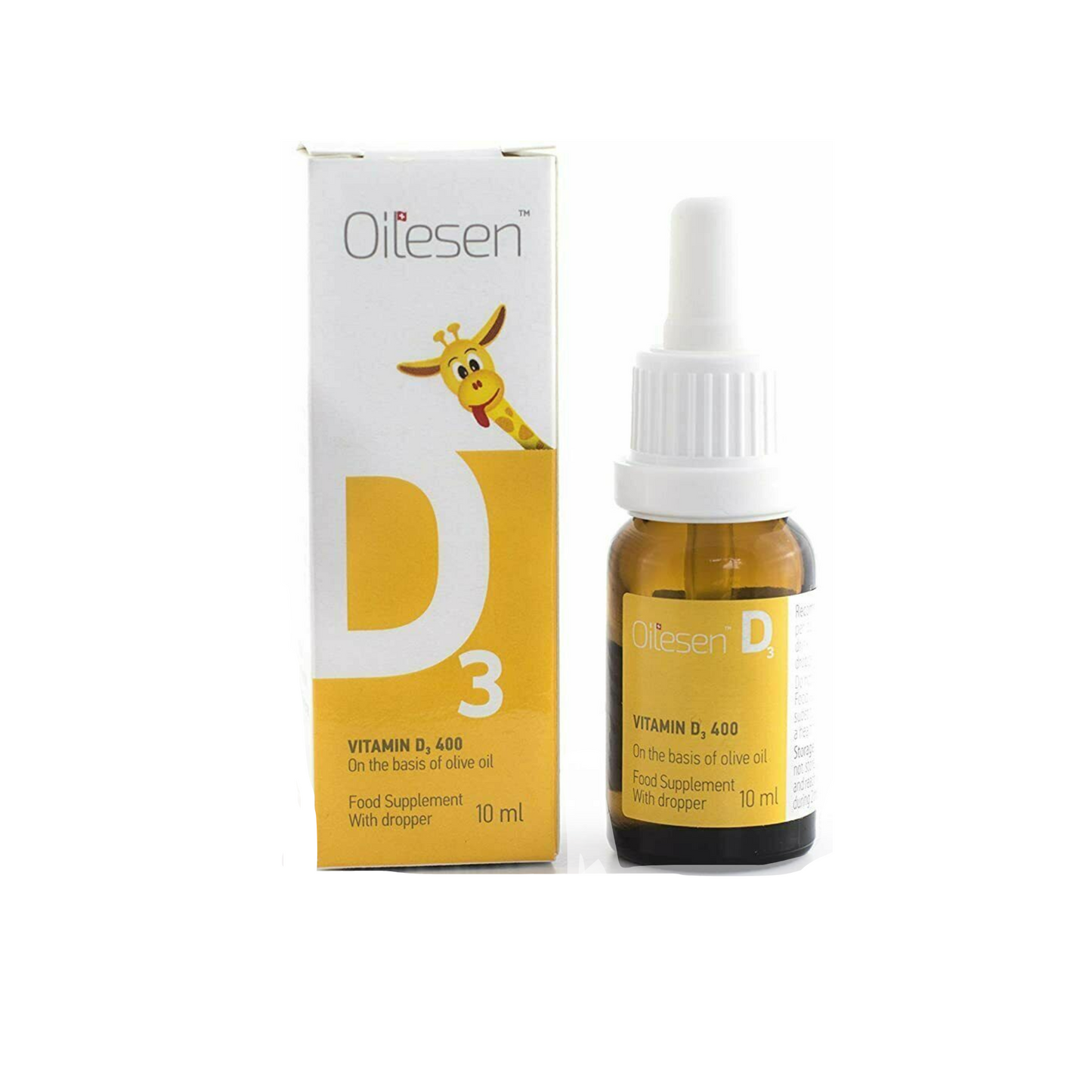 OILESEN VITAMIN D3 Vitamin D3 (Cholecalciferol) 400 IU/1Drop Oral Drops10 ml Bottle