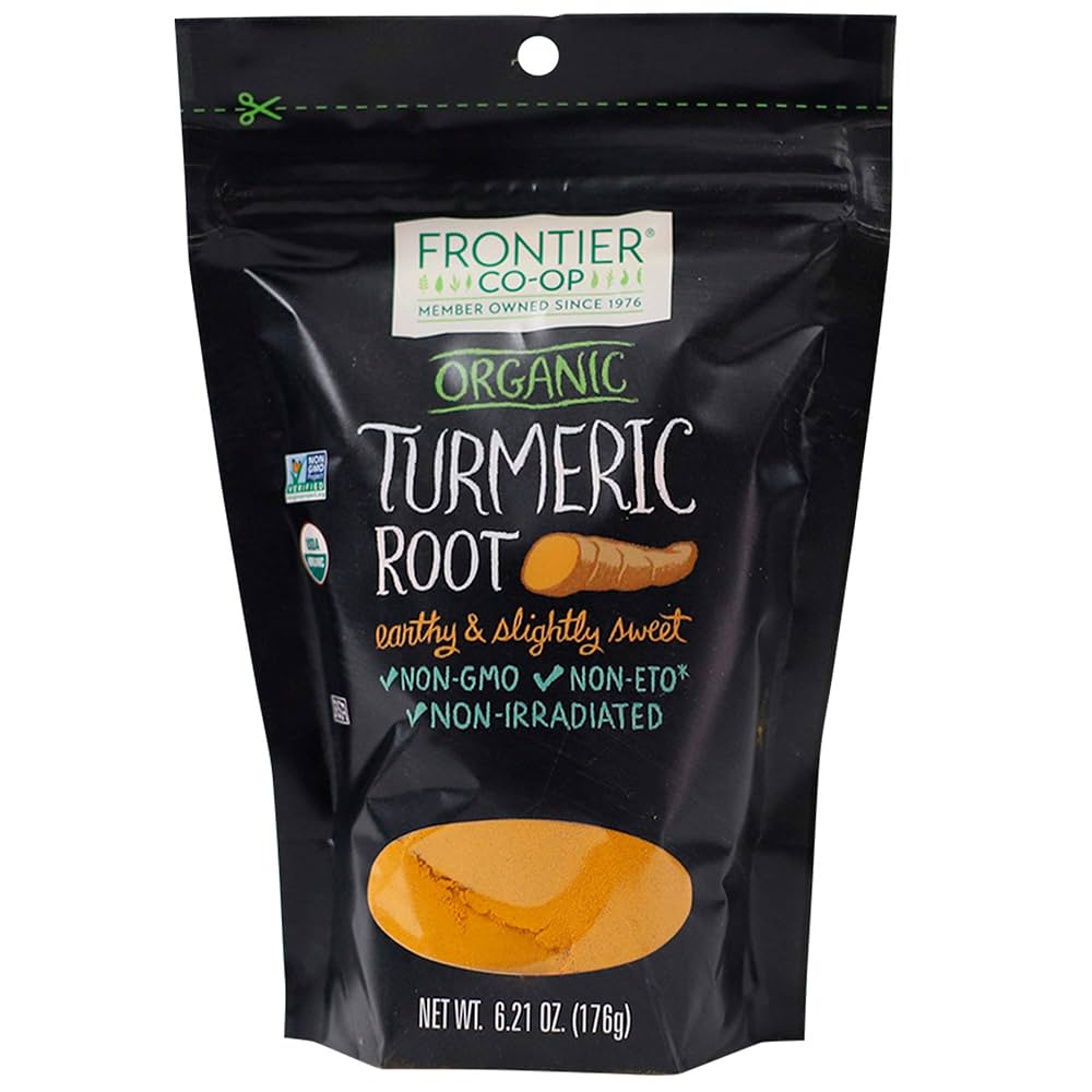 Frontier Co-op, Organic Turmeric Root, 6.21 oz (176 g)