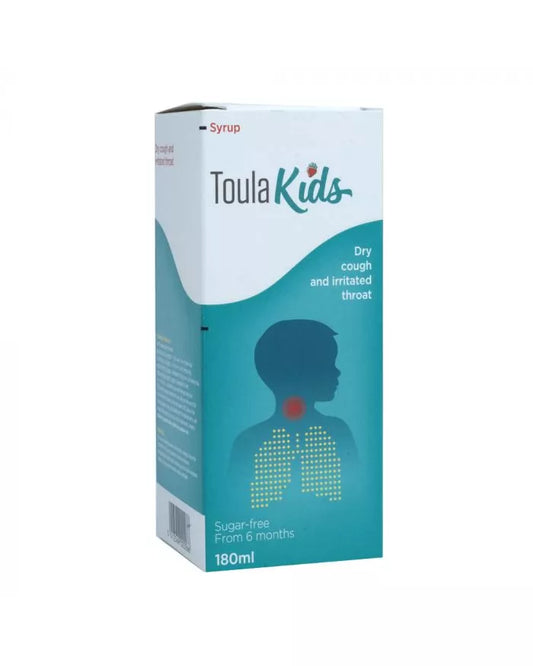 ToulaKids Dry Cough Sugar Free Syrup 180 mL