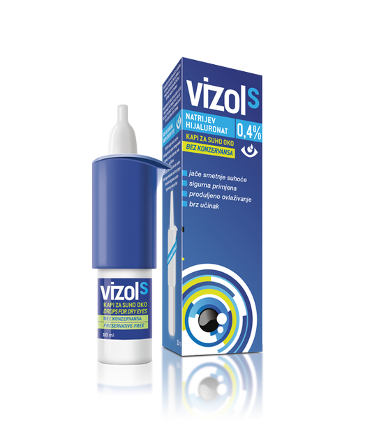 Vizol S Hyaluronate 0.4% Ophthalmic Solution 10ml