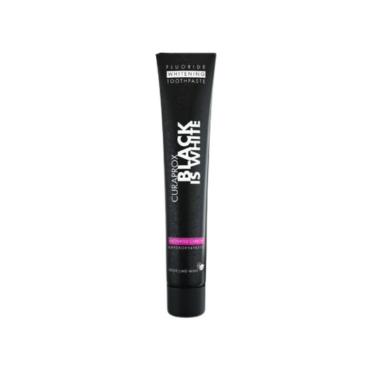 curaprox toothpaste black is white