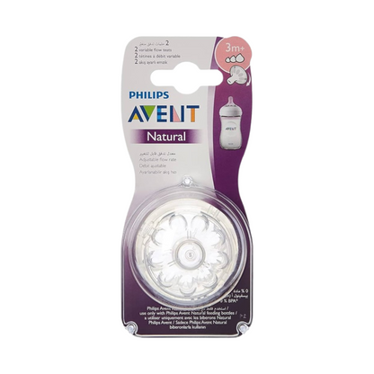 philips avent natuarl 2.0 teats thick feed *2