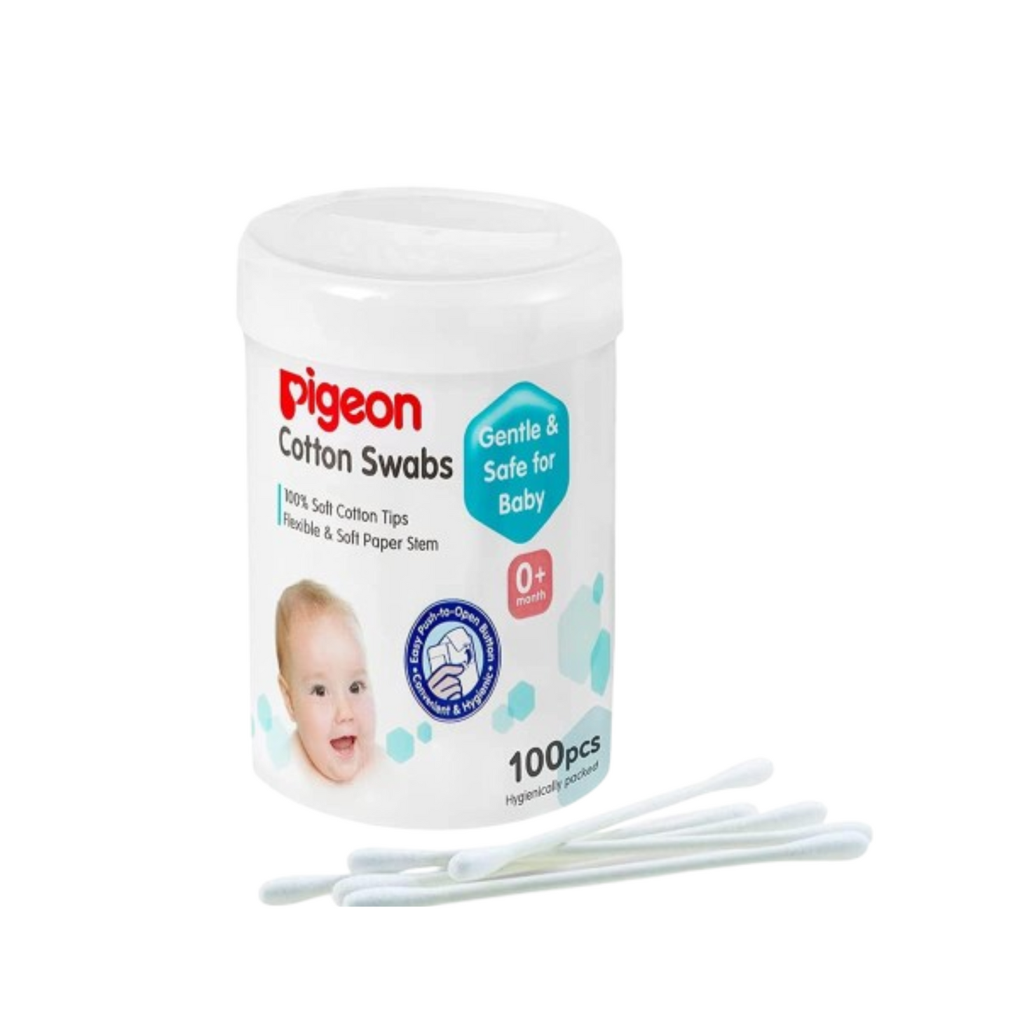 PIGEON COTTON SWABS 200 PC 10873 26547