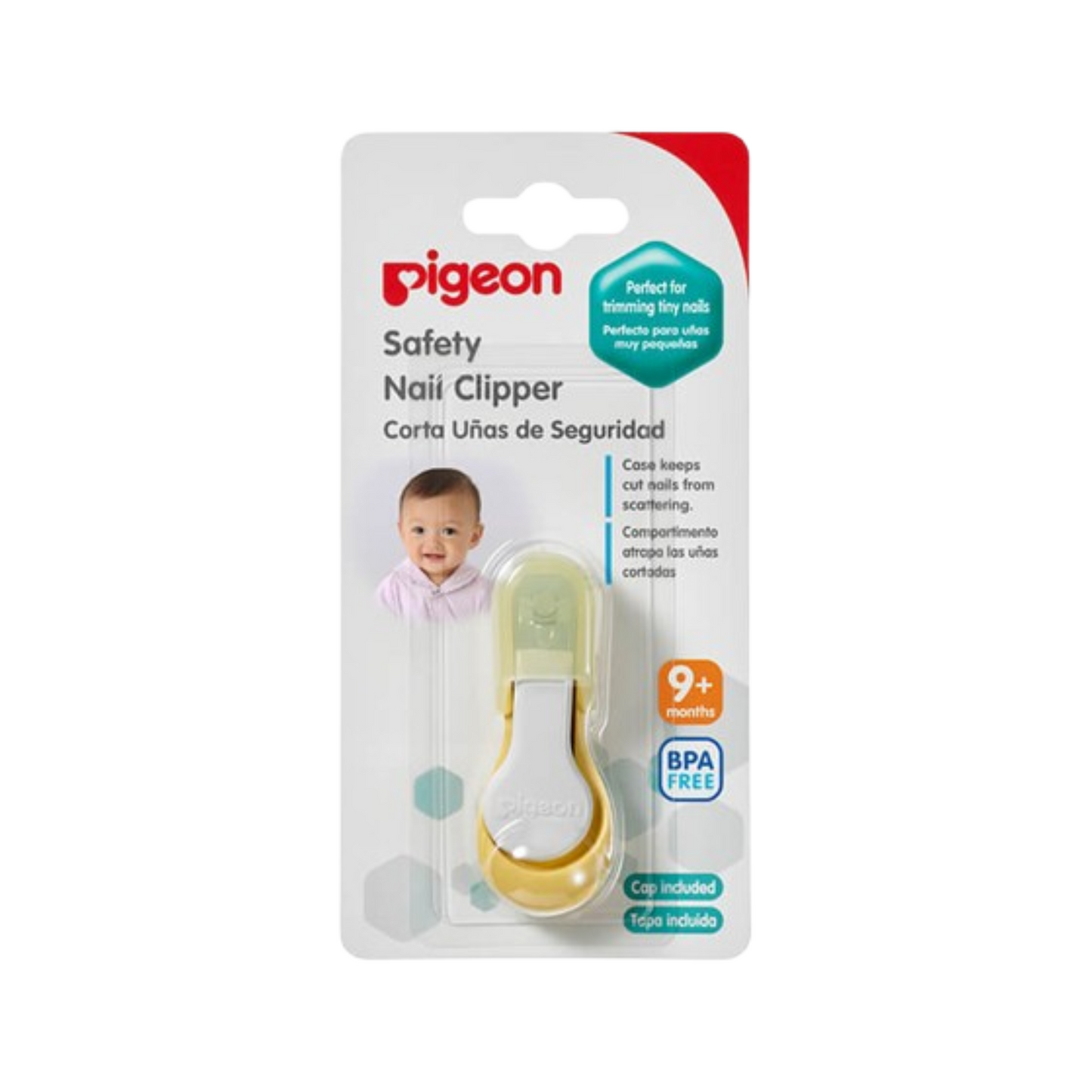 PIGEON SAFETY NAIL CLIPPER BABY 10808