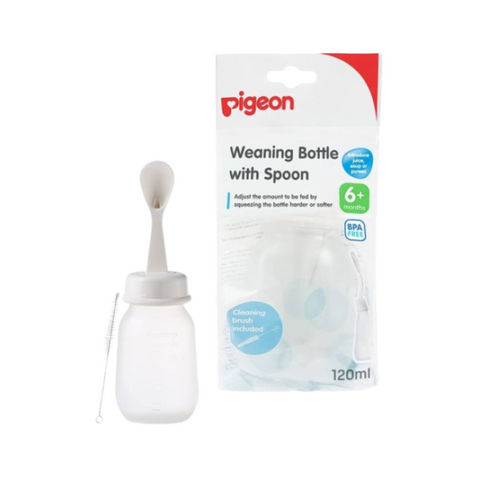 PIGEON WEANING BOTTLE WITH SPOON 03328