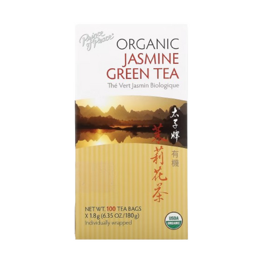 Prince of Peace, Organic, Jasmine Green Tea, 100 Tea Bags, 6.35 oz (180 g)