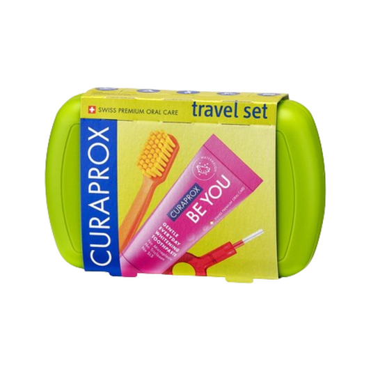 curaprox travel set green