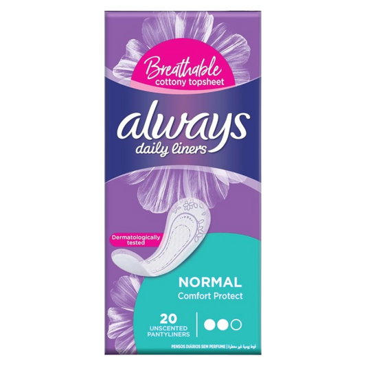 Always daily liners comfort protect *20