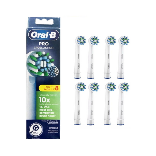 Voguish Replacement Toothbrush Heads 8 Pack - 50 dhs