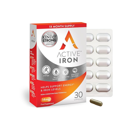 ACTIVE IRON 25 MG 25 mg Hard Gelatin Capsules 30's(3x10's Blister)