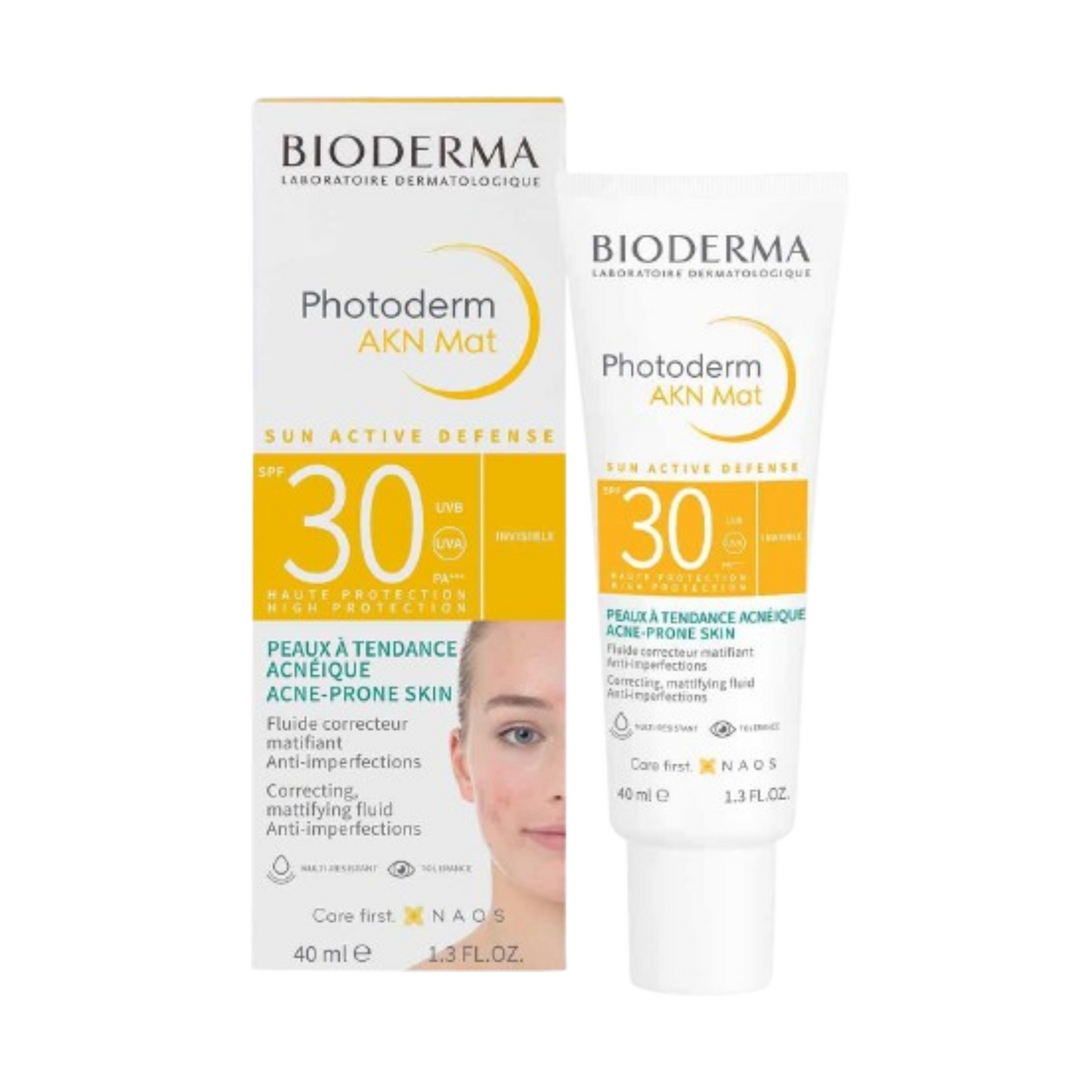 bioderma photoderm akn mat spf 30 + 40ml