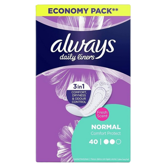 Always daily liners comfort protect *40 FRESH SCENT