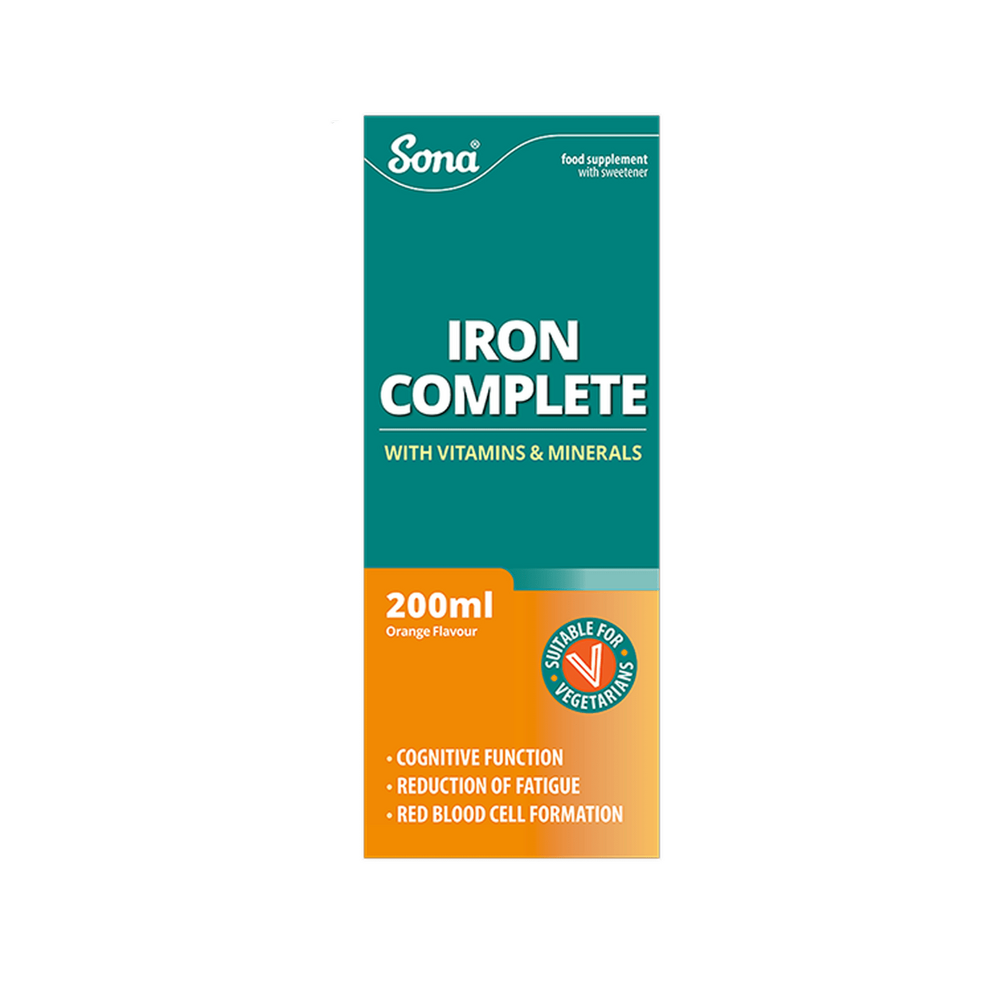 IRON COMPLETE Multivitamin& Iron& Folic Acid Combination Syrup200ml