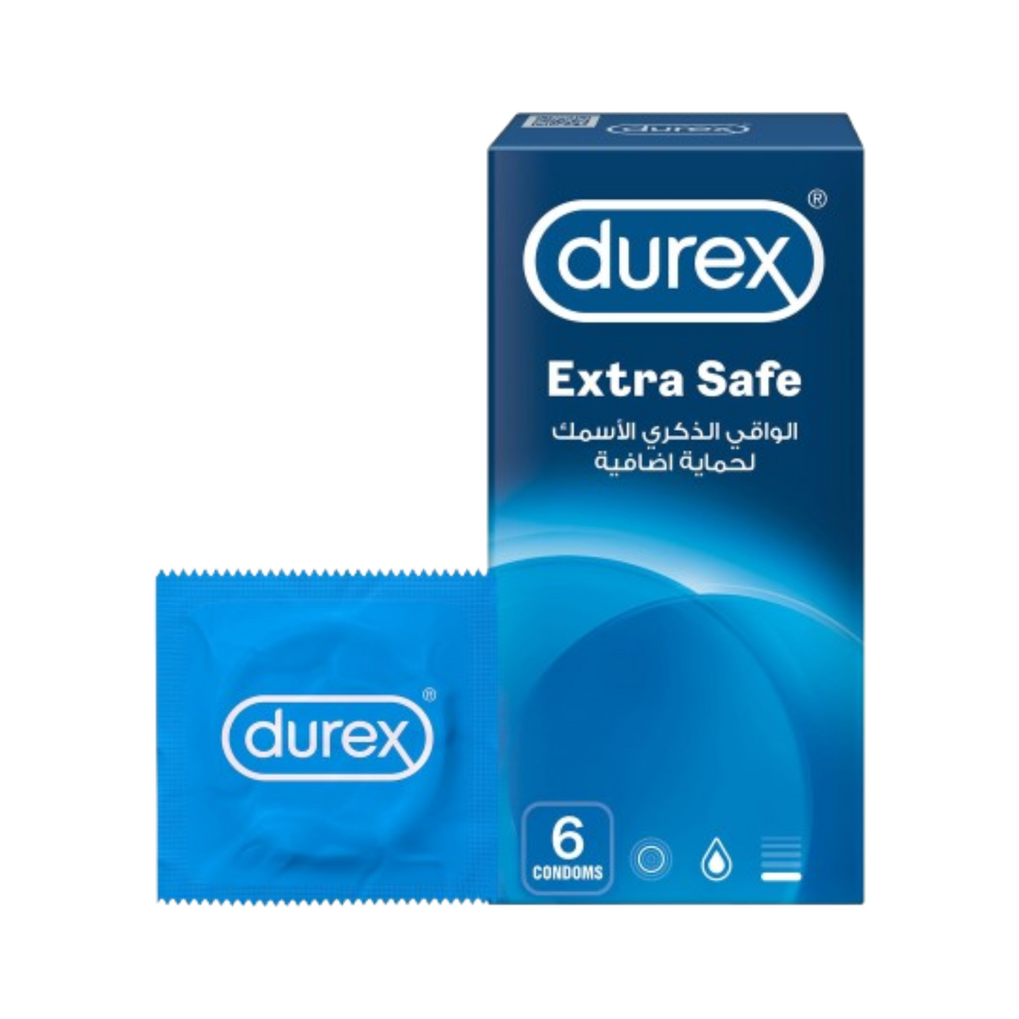 واقيات ذكرية DUREX EXTRA SAFE 6