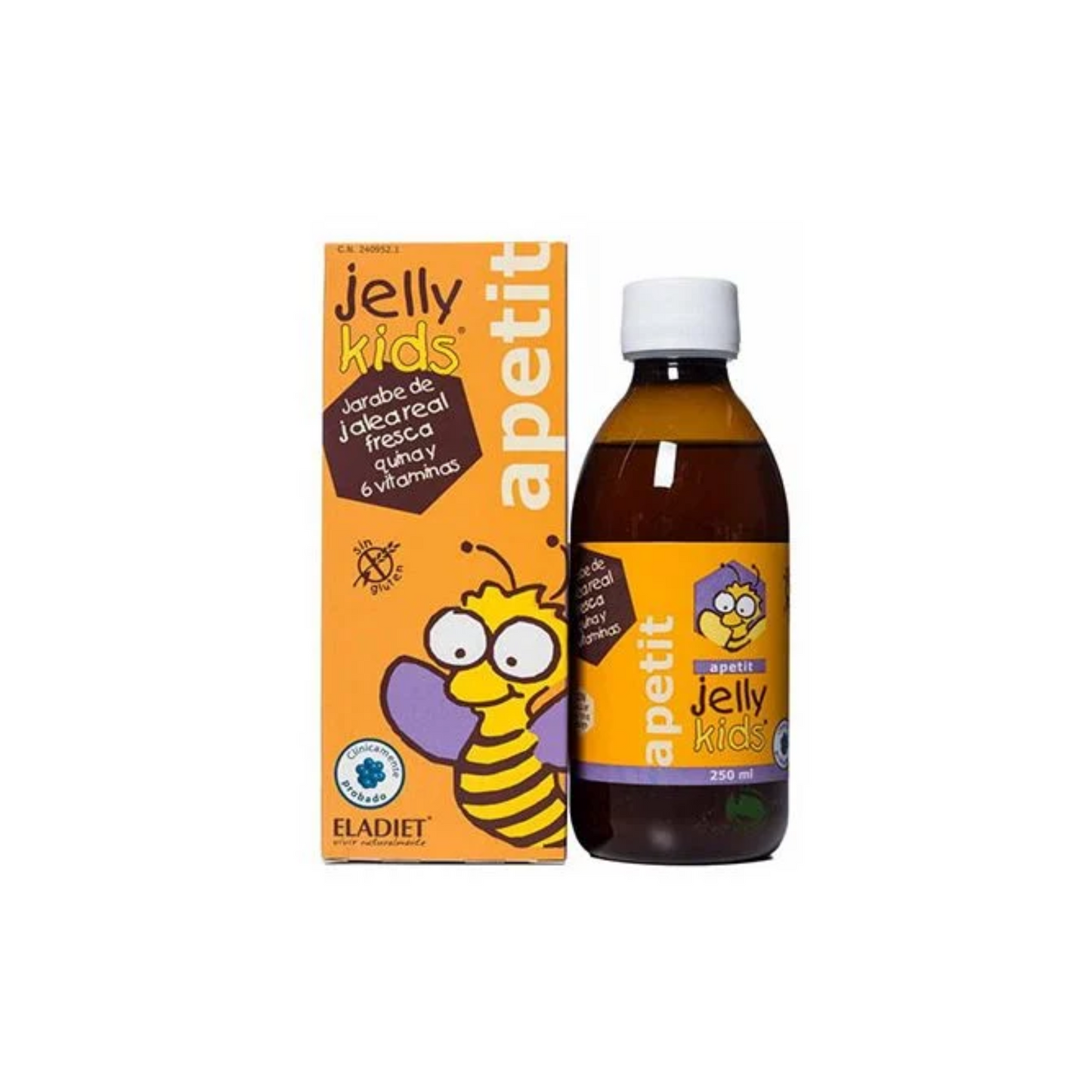 JELLY KIDS APETIT SYRUP Multivitamin 8 Combination LIQUID250mL Bottle