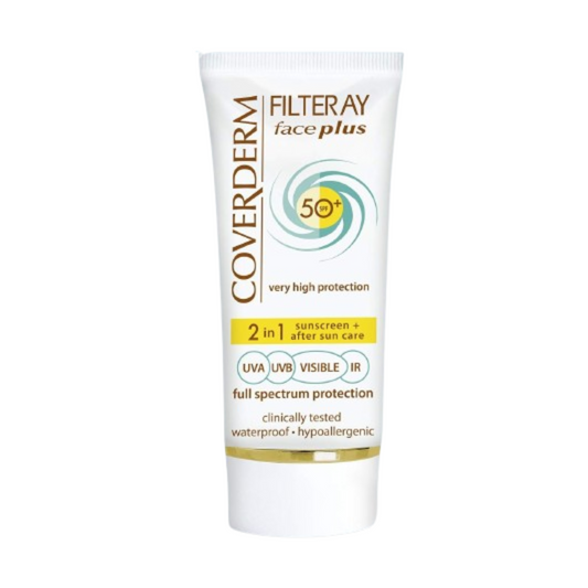 COVERDERM FILTERAY FACE PLUS NORMAL NON TINTED 50ML