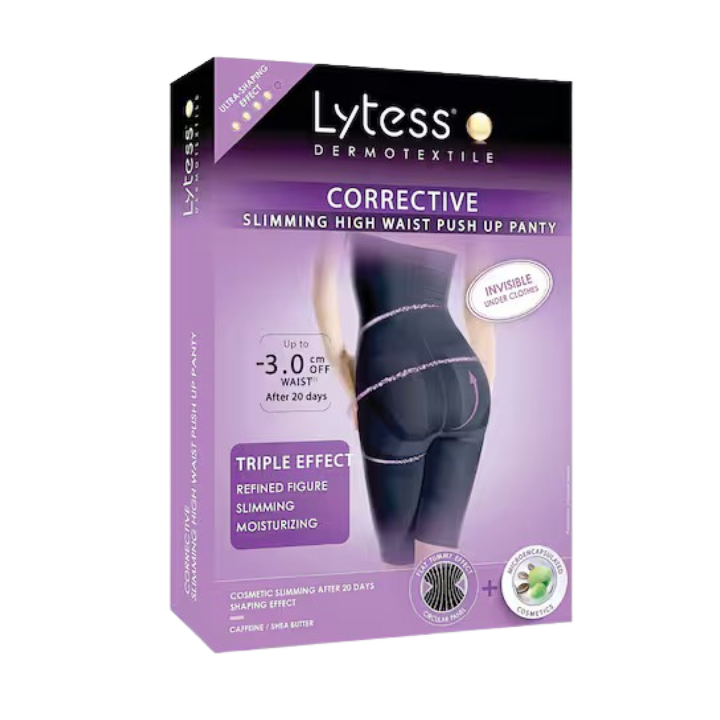 Lytess Corrective Slimming High Waist Push-Up Pants Black S/M