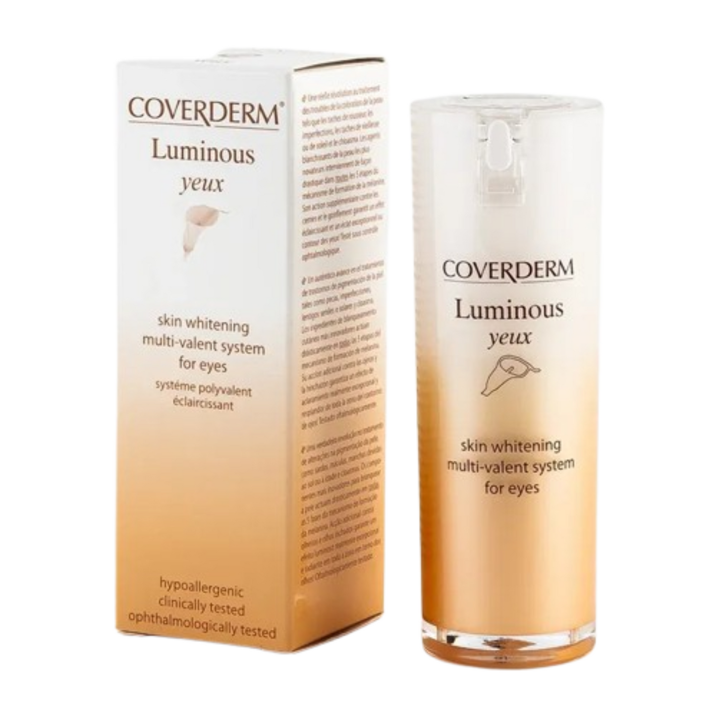 COVERDERM LUMINOUS YEUX 15ML