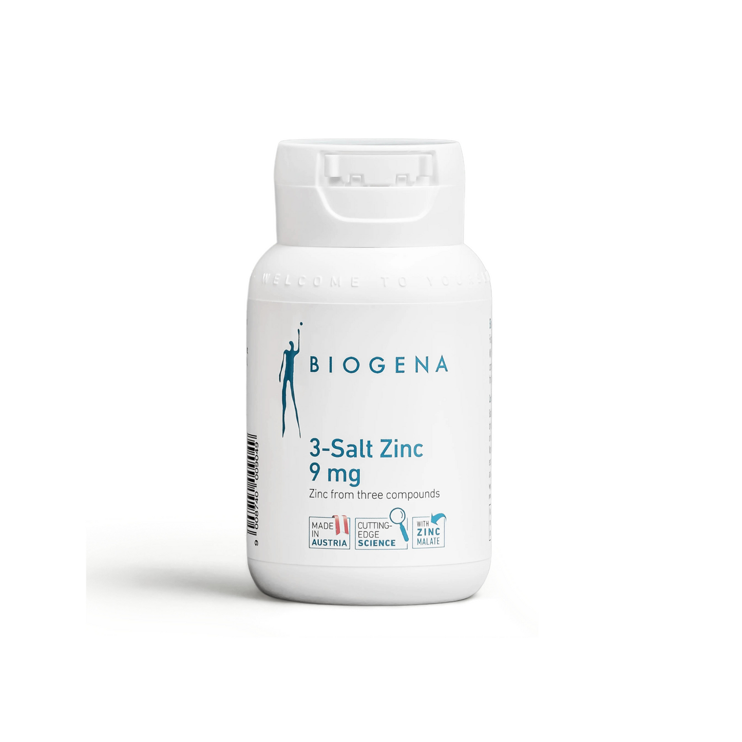 BIOGENA 3-Salt Zinc 9 mg 15 mg/1 Capsule,11.7 mg/1 Capsule,11.1 mg/1 Capsule Capsules 60's plastic bottle