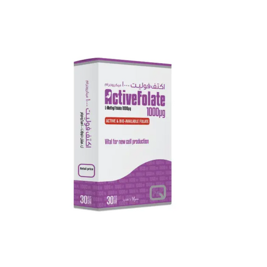 ACTIVEFOLATE L Methyl Folate 1000 mcg Coated Tablet30's (1x30's Blister)