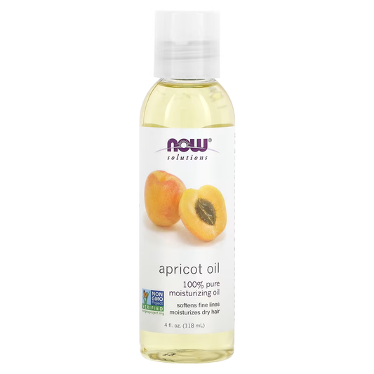 NOW FOODS SOLUTION APRICOT OIL 4FL.OZ (118ML)