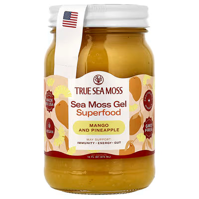 True Sea Moss mango and pineapple gel 473ml