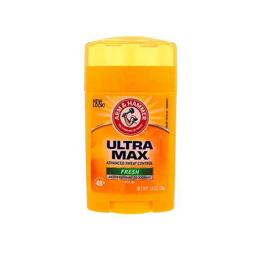 Arm & Hammer, UltraMax, Antiperspirant Solid Deodorant, For Men, Fresh, 1.0 oz (28 g)