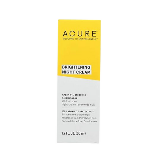 ACURE, Brightening Night Cream, 1.7 fl oz (50 ml)