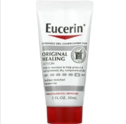 Eucerin, Original Healing Lotion, Fragrance Free, 1 fl oz (30 ml)