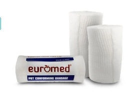 EUROMED CONFORMING BANDAGE 10X4.5M 12 ROLLS