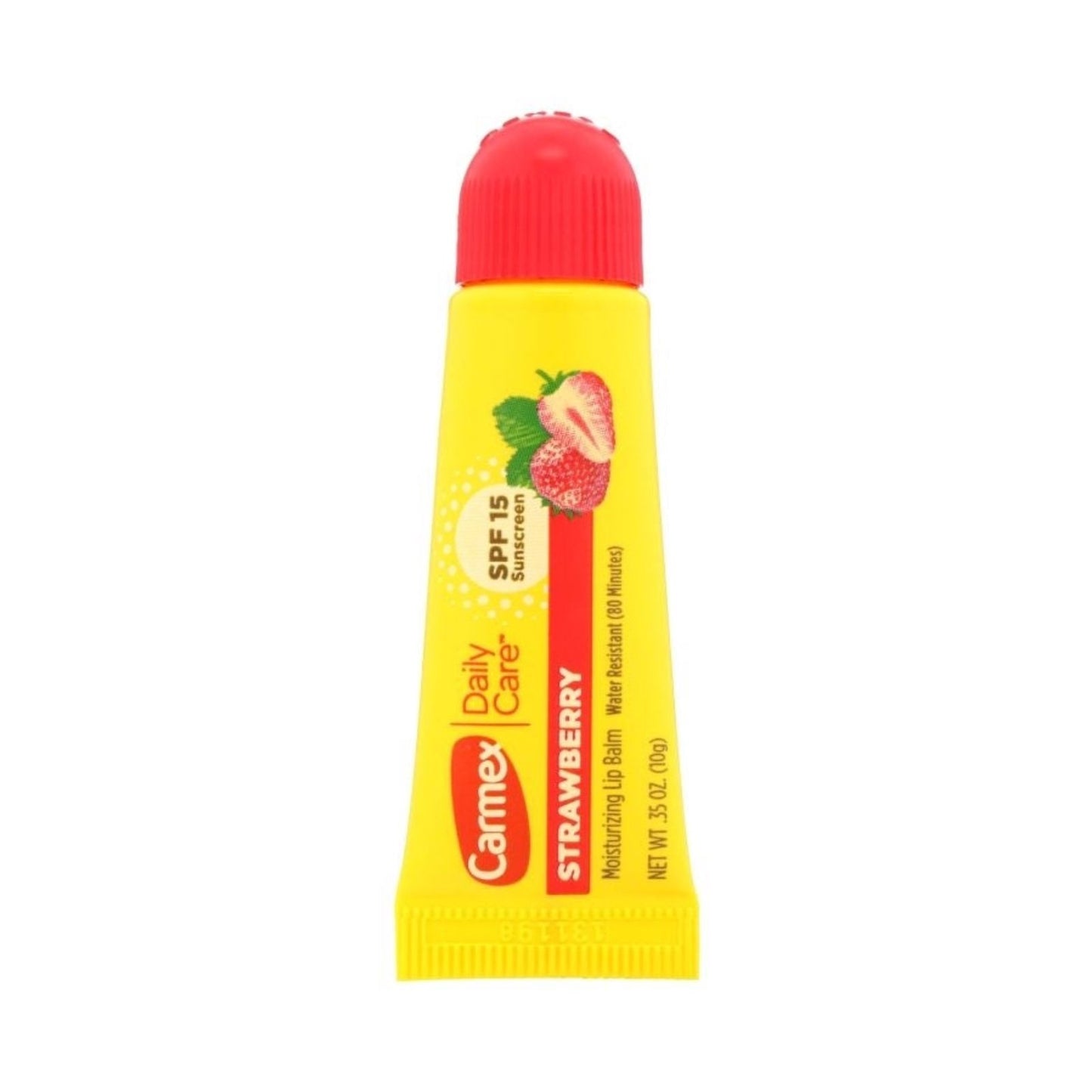 Carmex, Daily Care, Moisturizing Lip Balm, Strawberry, SPF 15, .15 oz (4.25 g)