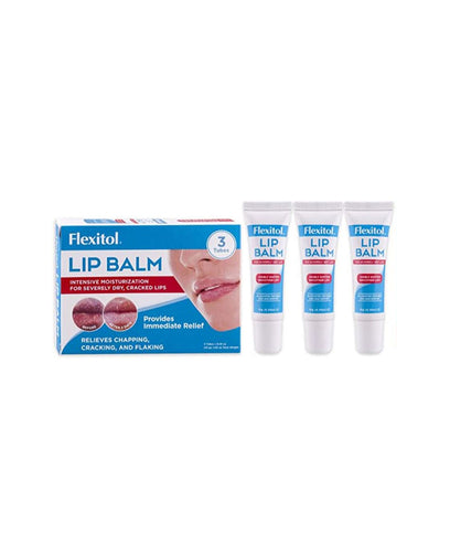 flexitol lip balm 10g  ( 3 pack)