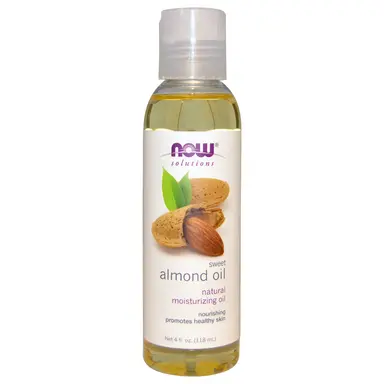 NOW FOODS SOLUTIONS SWEET ALMOND OIL 4FL.OZ (118ML)