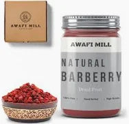 AWAFI MILL Dried Barberry Fruit - Premium Quality - Tart and Tangy - Rich in Antioxidants - Versatile Culinary Gem (Bottle of 500 gram / 17.6 Oz)