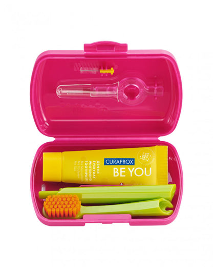 curaprox travel set red