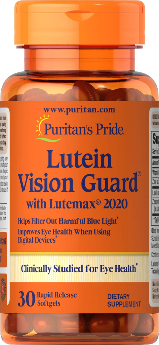 PURITAN'S PRIDE LUTEIN VISION GAURD SOFTGELS 30'S