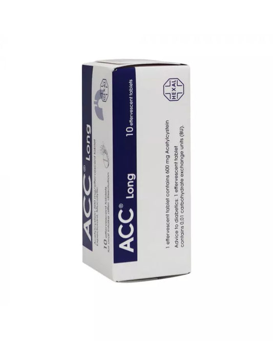 ACC Long Effervescent Tablets 10s