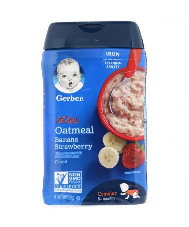 Gerber strawberry banana store oatmeal