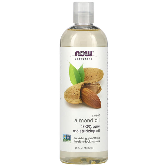 NOW Foods, Solutions, Sweet Almond Oil 16 fl oz (473 ml)