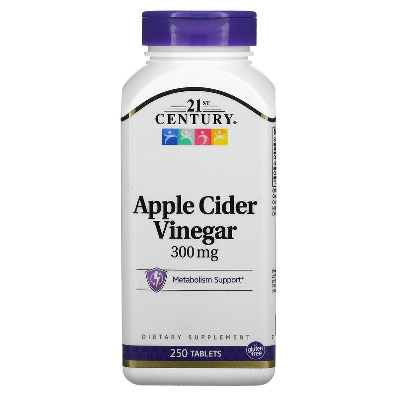 21st Century, Apple Cider Vinegar, 300mg, 250 tablets