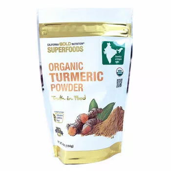California Gold, Organic Turmeric Powder