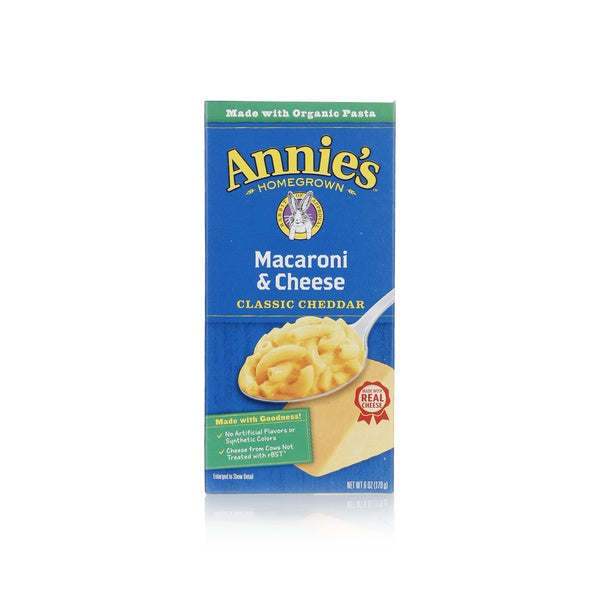 Annie's Homegrown, Macaroni & Classic Cheddar, (170 g)