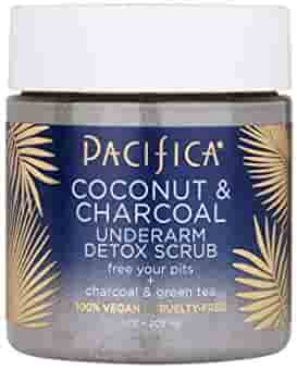 Pacifica, Coconut & Charcoal, Underarm Scrub, 205 ml