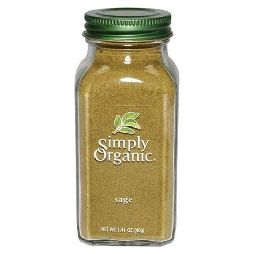 Simply Organic, Sage 40g
