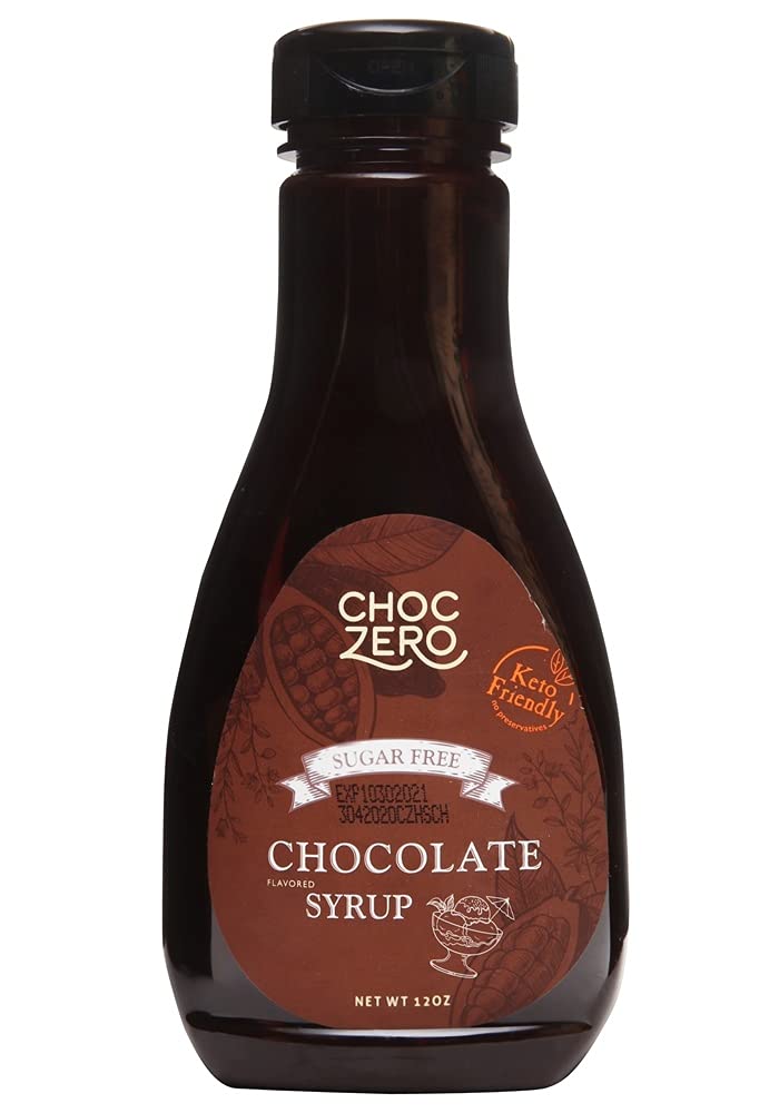 ChocZero, Chocolate Syrup, Sugar Free, 12 oz
