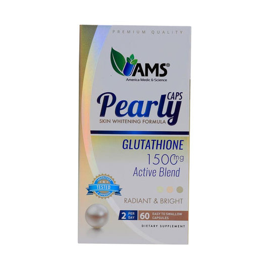 AMS PEARLY CAPS SKIN WHITING CAPSULES 60'S